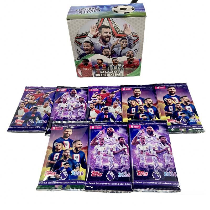 Global Football Cup World Soccer Stars Blind Box With Educational Cards For Kids