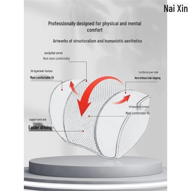 Echtes Leder Memory-Schaum Nackenstützkissen für Kia Sportage, K2, K3, K5, SK3, KX3, K4