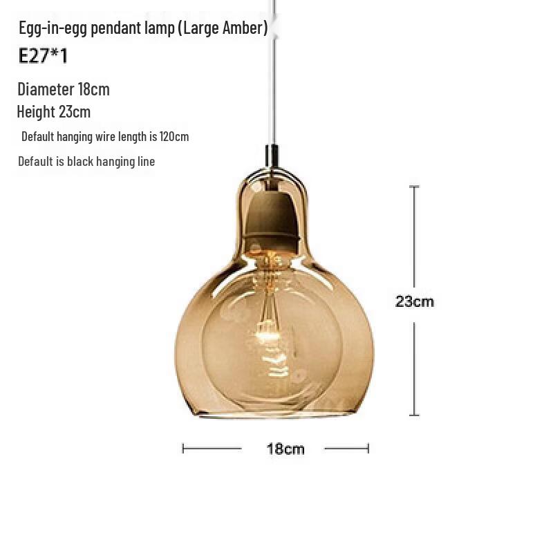 Oeny Nordic Modern Gourd Pendant Light