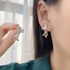 New Style Vintage Color Animal Horse Earrings Detachable 3D Animal Ear Jewelry Exclusive Offer