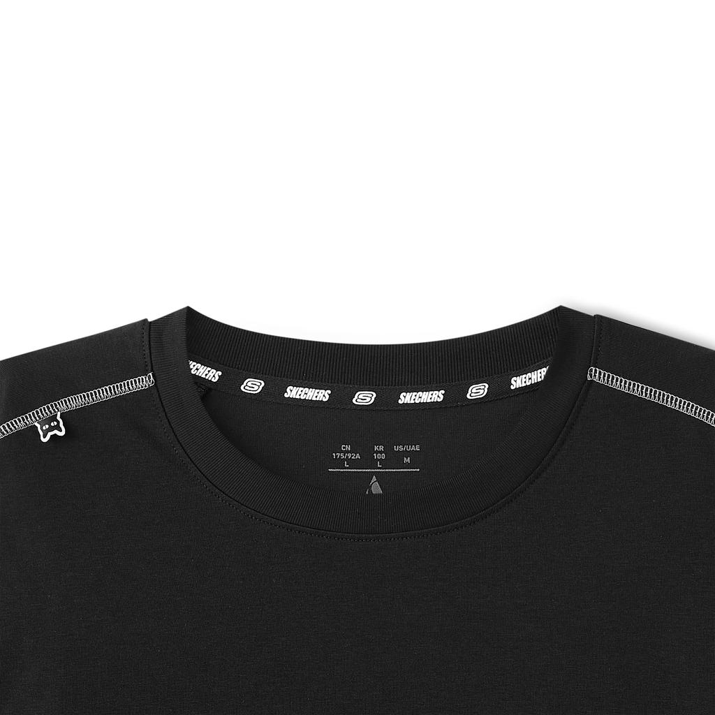 Skechers Casual Sports Style Cool Simple Loose T-Shirt Unisex Tops L226U028-0018