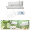 Adjustable Air Conditioning Deflector 16.5x52cm Anti-Direct Blowing Outlet Baffle Plastic Texture for Wall Mounted Units