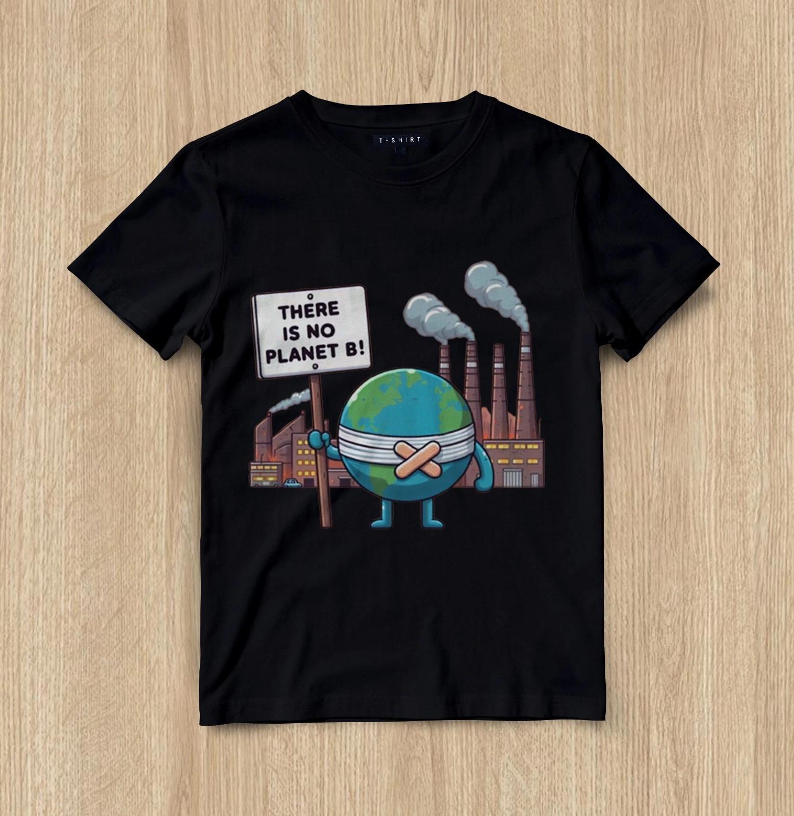 

Custom Planet Over Profit Graphic T-shirt Design Unisex Jersey Short Sleeve Tee S