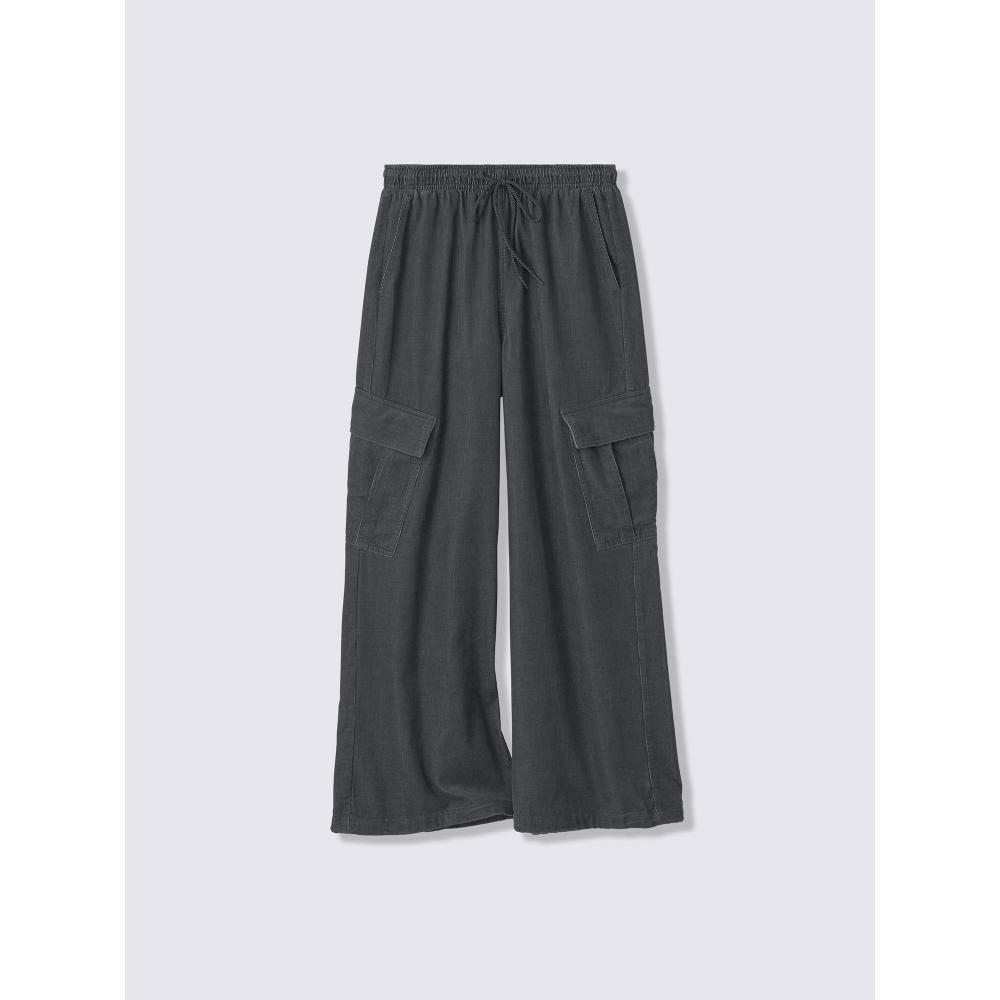 Gu By Uniqlo Corduroy Cargo Pants