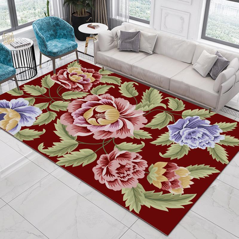 Nordic Ethnic Style Carpet Bedroom Sofa Coffee Table Tatami Home Living Room Carpet Floor Mat