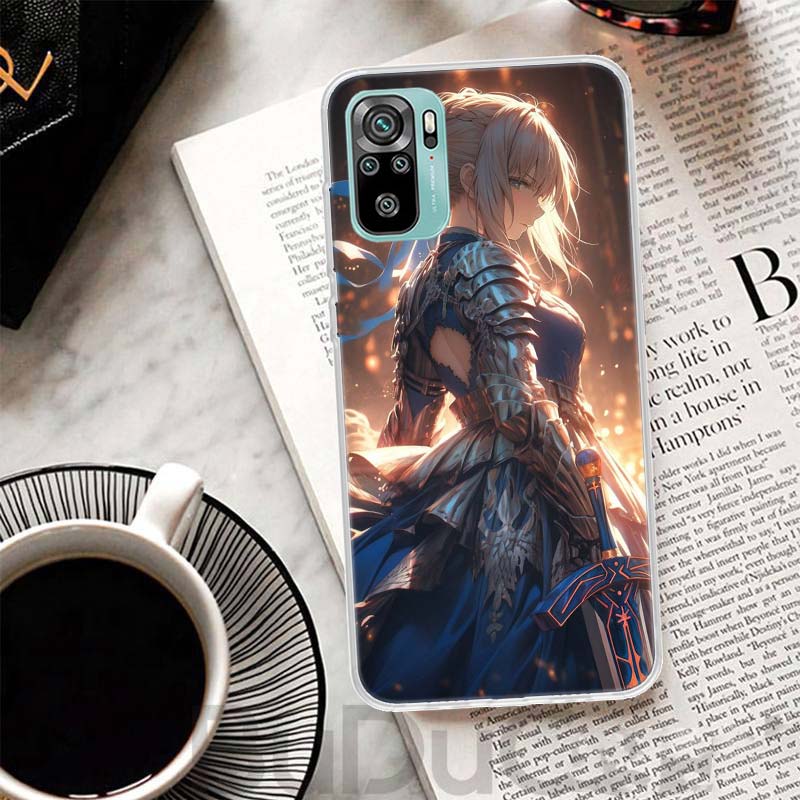 Fate Zero Stay Night Archer Cover For Xiaomi Redmi Note 10 9S 9 8T 8 Pro 7 5 Mi 9T 10T 11T 12T 11 12 Lite 12X A3 A2 A1 Print Coq