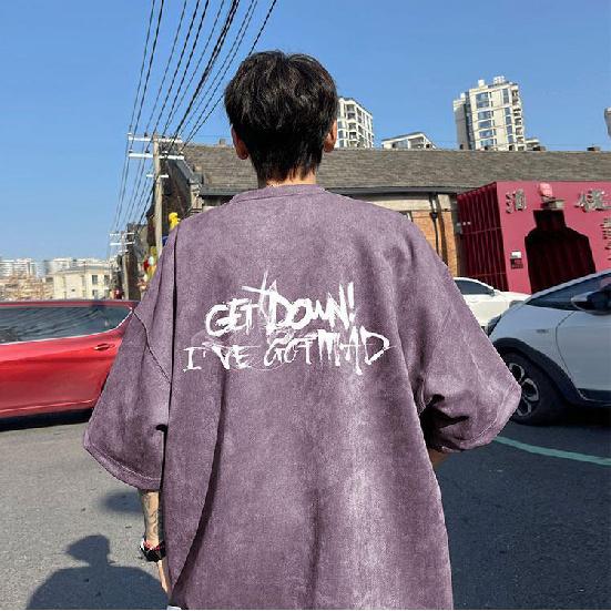 Short Sleeve t Men's Summer T-shirt2025New All-Matching Fashion Brand Trendy Casual Menswear Half Sleeve T T-shirt