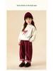 Winter 2025 Girls' Fleece-Lined Warm Casual Pants