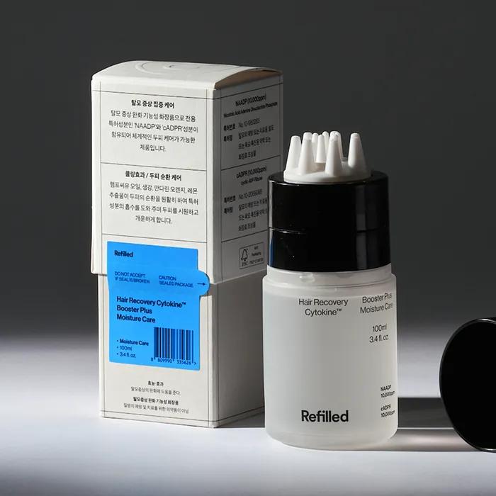 [Refield Gift Set] Cytokine Hair Tonic Booster 4 + Gift Bag L / Scalp, Hair Loss Care Nutritional Supplement