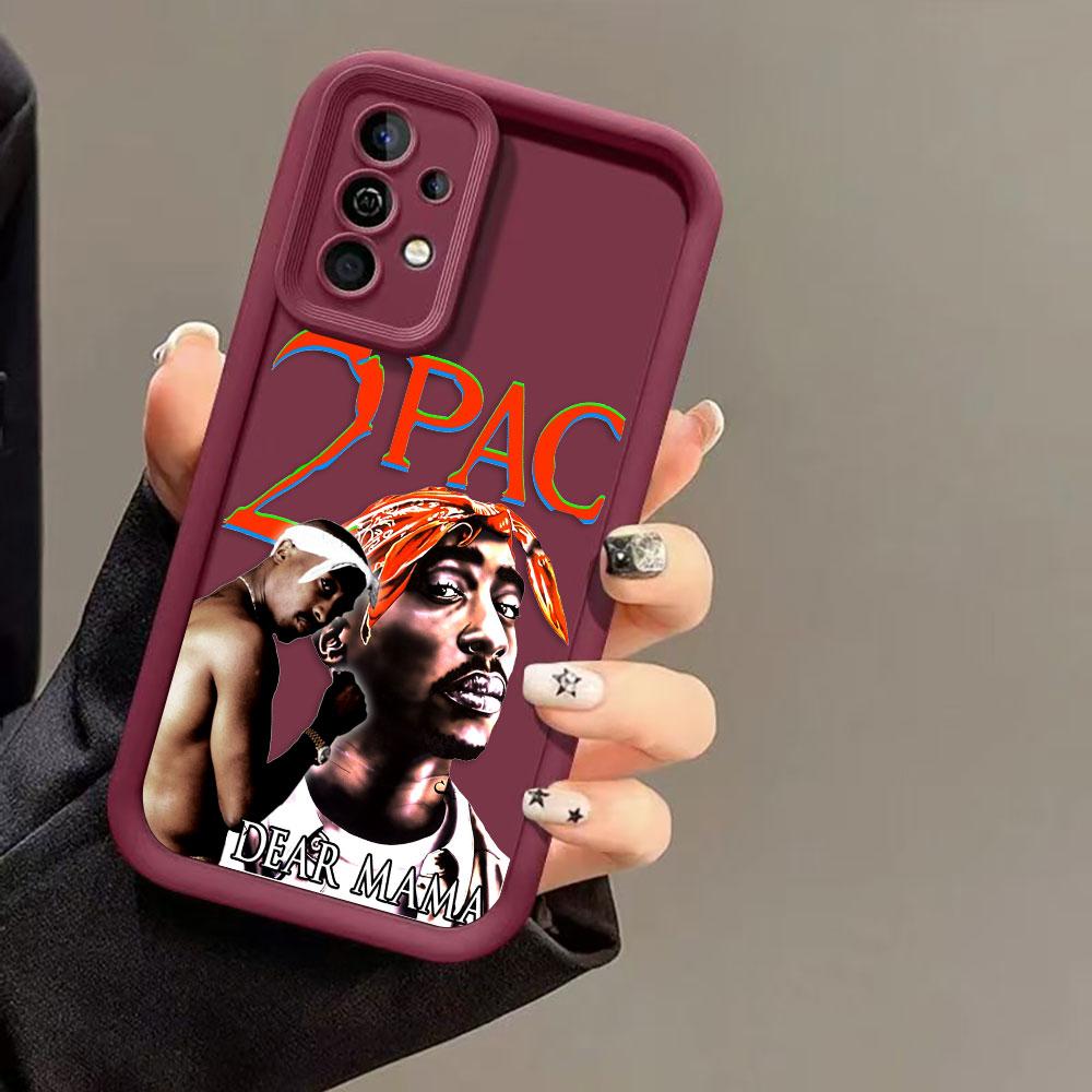 Hip Hop Tupac Shakur 2pac Cover Phone Case For Redmi NOTE 13 14 8 9 9S 10 10S 11 11S 11T 12 PRO PLUS TPU Case DIY Shell Funda