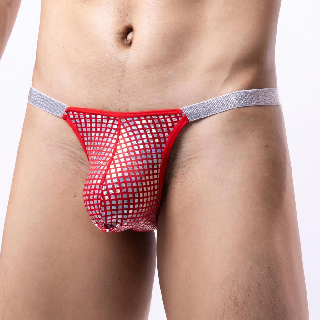 Men's Cross-Border Sexy Low-Waist Triangle Bikini Briefs D210
