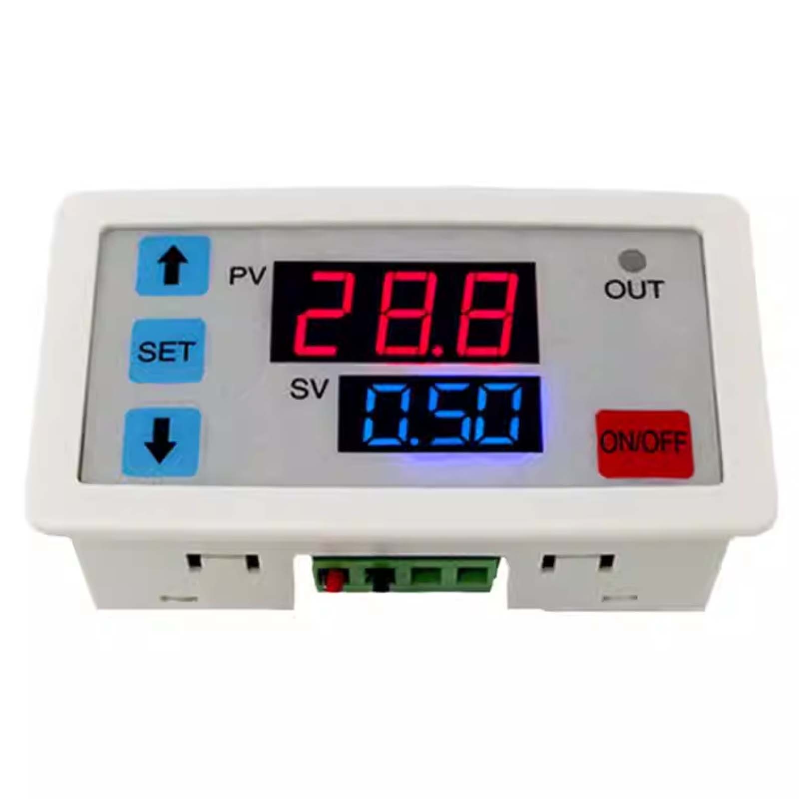 

Programmable Timer Relays Switches Digital Cycle Delay Module with Dual Display for Lighting Pumps Motor Control 5-30V
