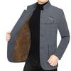 Men's Trendy Woolen Jacket: Autumn/Winter Velvet Korean Style.