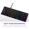 NZXT FUNCTION MINITKL Gaming Keyboard Black KB593 KB-175US-BR