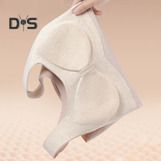Winter Women Thermal Vest with Chest Pads Seamless Velvet Fast Temperature Lock Heating Slim Fit Elastic Sleeveless Inner Wear Bottoming Tank Top