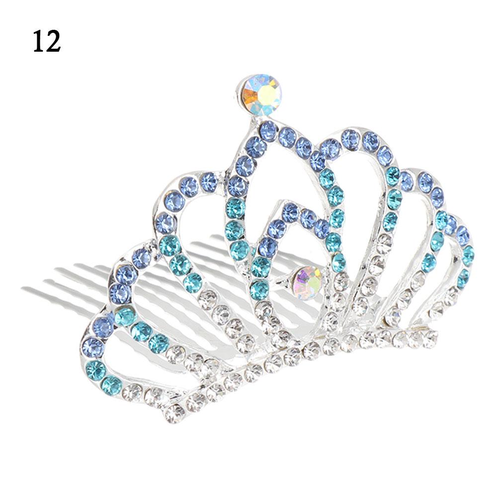 Birthday Present Crystal Party Children's Headwear Rabbit Crown Comb Hairpin