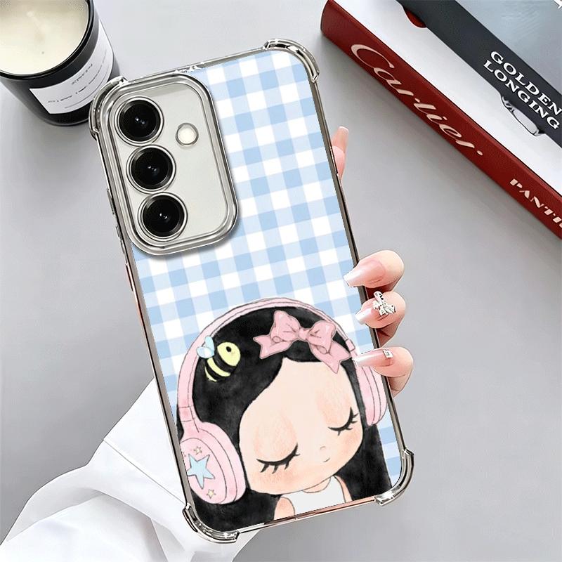 

Милый Мультяшный Звездный Чехол Для Телефона Девочки Для Samsung A17 A27 A07 A37 A57 A16 A56 A15 A55 A14 A54 A13 A53 A26 A36 A25 A35 A24 A34 A23 A Samsung A05S