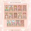 10,3*6 cm Joyful Journey Tarot Rider-Waite System Cartoon Cute Tarot Deck 79 szt. kart (zawiera 1 kartę specjalną)