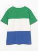 [BEAMS BOY] S/S TEE Wide Border Short Sleeve Women's GREEN ONE SIZE