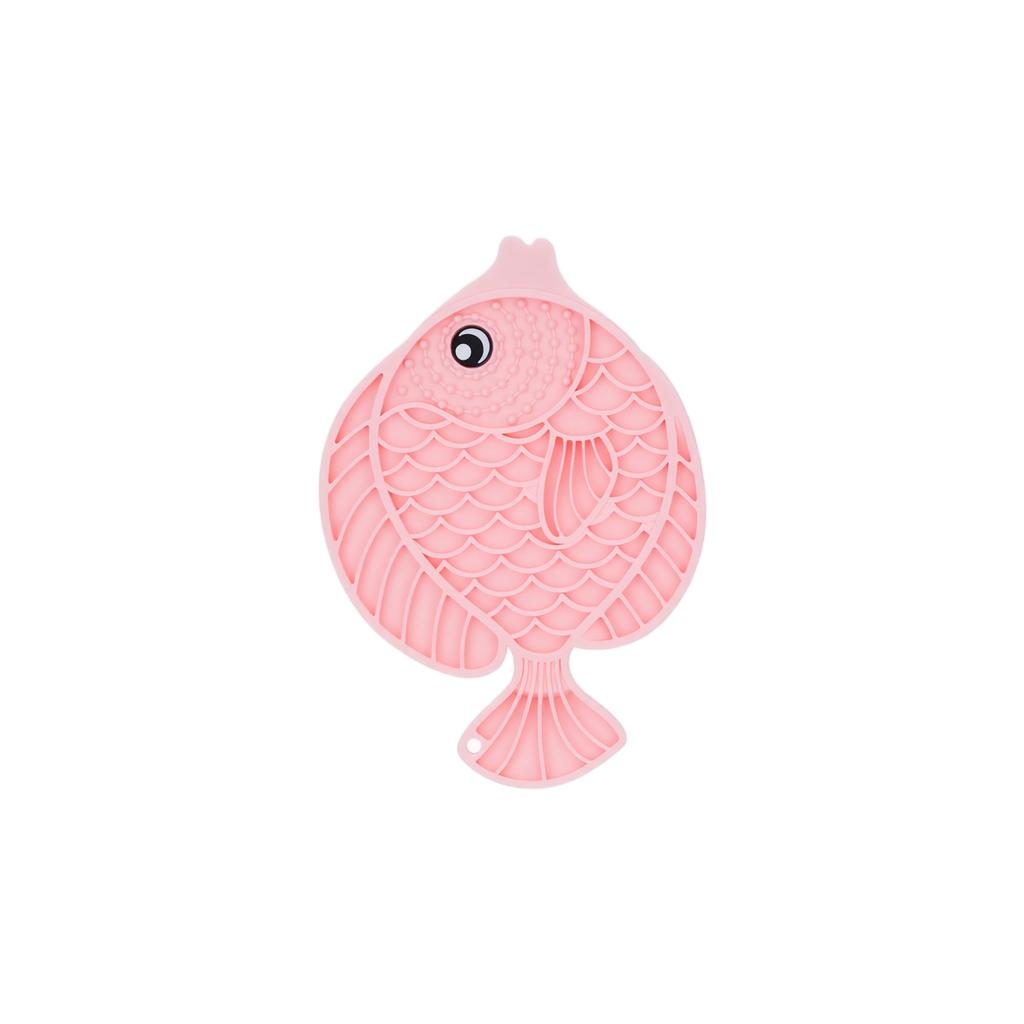 Silicone Slow Feeder for Cats and Dogs - Lick Pad with Suction Cups, -Gulping Eating for Fast Eaters