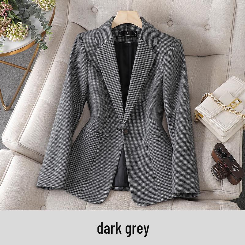 

2023 Осень/Зима Корейский Стиль Маленький Женский Повседневный Пиджак Высокого Класса M