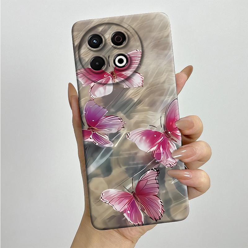 For Tecno Spark 30 Pro KL7 Phone Case 30Pro 4G Cover Soft Silicone Sweet Painted Shell Cartoon Funda Lovely Printed Casing Coque