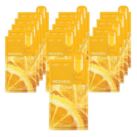 MEDIHEAL Vita Toning Essence Mask – 20ml Sheet × 15 PCS