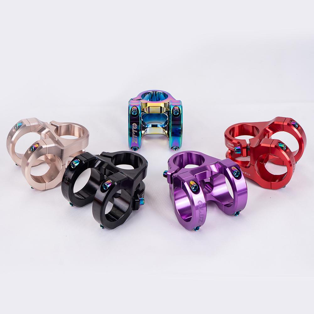 ZTTO MTB 35mm Stem Bicycle Forged Aluminum Alloy Stem High Strength 0 Degree Durable Side Lock for 28.6mm Fork 31.8mm Handlebar