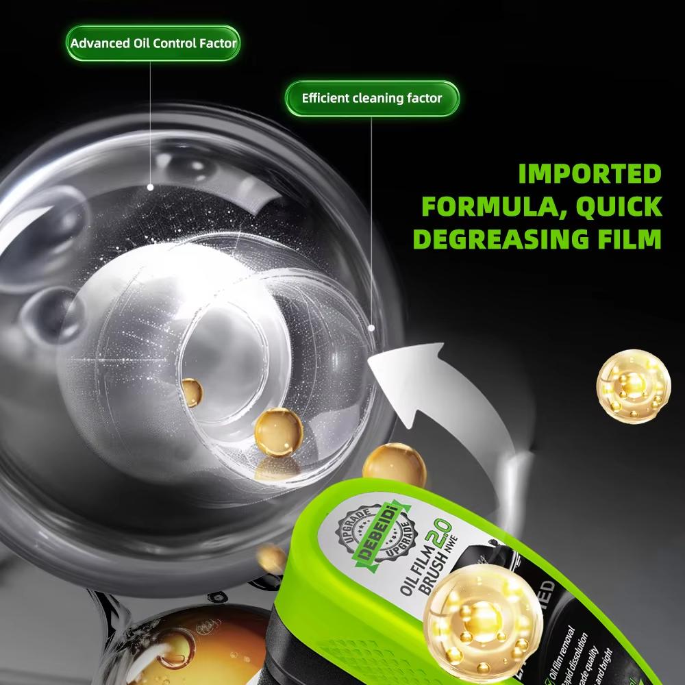 3 Stück Verbesserte Auto Glas Ölfilm Entferner Bürste Tragbar Anti-Regen Beschlag Reinigung Glasbürste Autofenster Polieren Autopflege