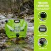8L Portable Camping Water Storage Bag Folding Water Carrier Jug with Faucet Leakproof Lightweight for Backpacking Picnic Travel
