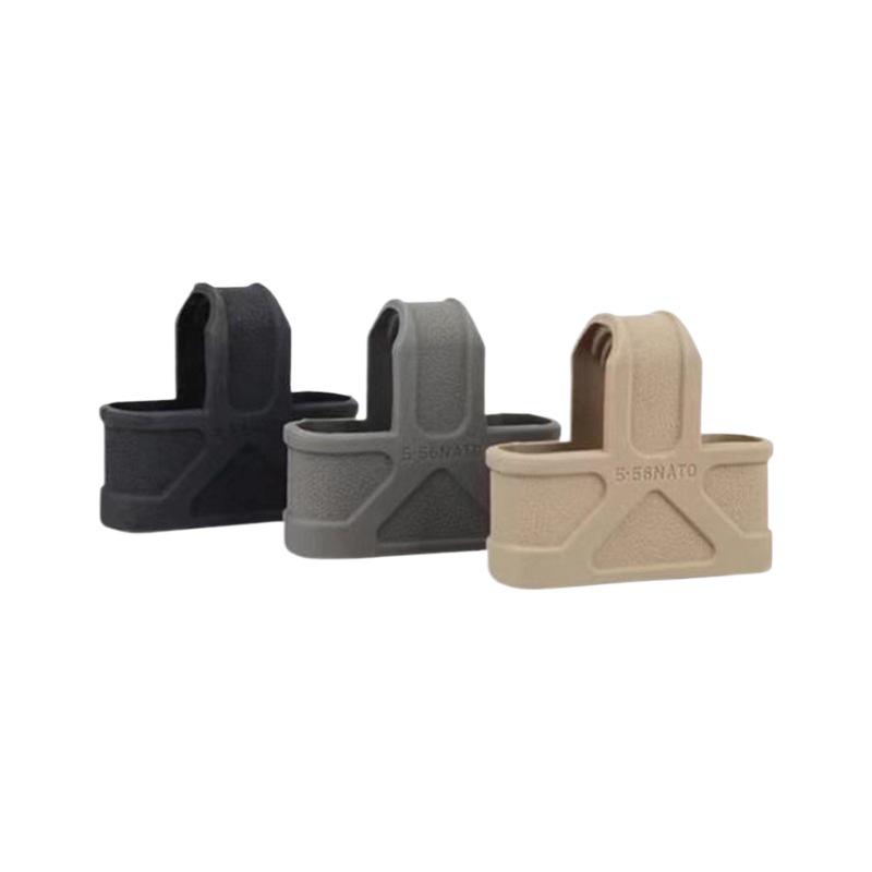 M4 5.56 Magazine Rubber Cover: Universal Tactical Quick-Draw Holster Adapter for Outdoor Use