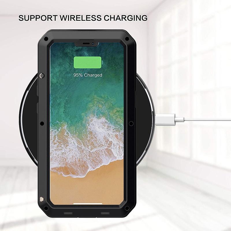 Metal Armor Heavy Duty Protect Outdoor Phone Case for Samsung Galaxy S23 S22 S21 Ultra Plus FE S20 Ultra IPhone 13 12 11 Mini Pro Max XS XR SE 2020