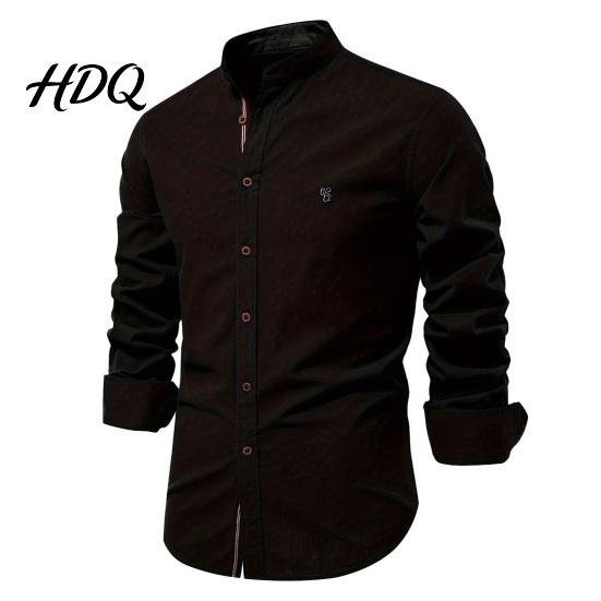 Chemise de Célébration Traditionnelle Formelle Homme Chemise Oktoberfest Coupe Ajustée Col Mao Costume Facile d'Entretien Repassage Facile Haut Manches Longues pour Festival de Biergarten