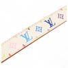 Auth LOUIS VUITTON Monogram Multicolor Ceinture Carre Belt Lv4417kk Used