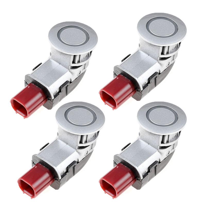 

4 шт. черного цвета датчик помощи при парковке PDC датчик для Honda Odyssey 2005-2009 CRV 2004-2013 39680-SHJ-A61 39680SHJA61 серебряный