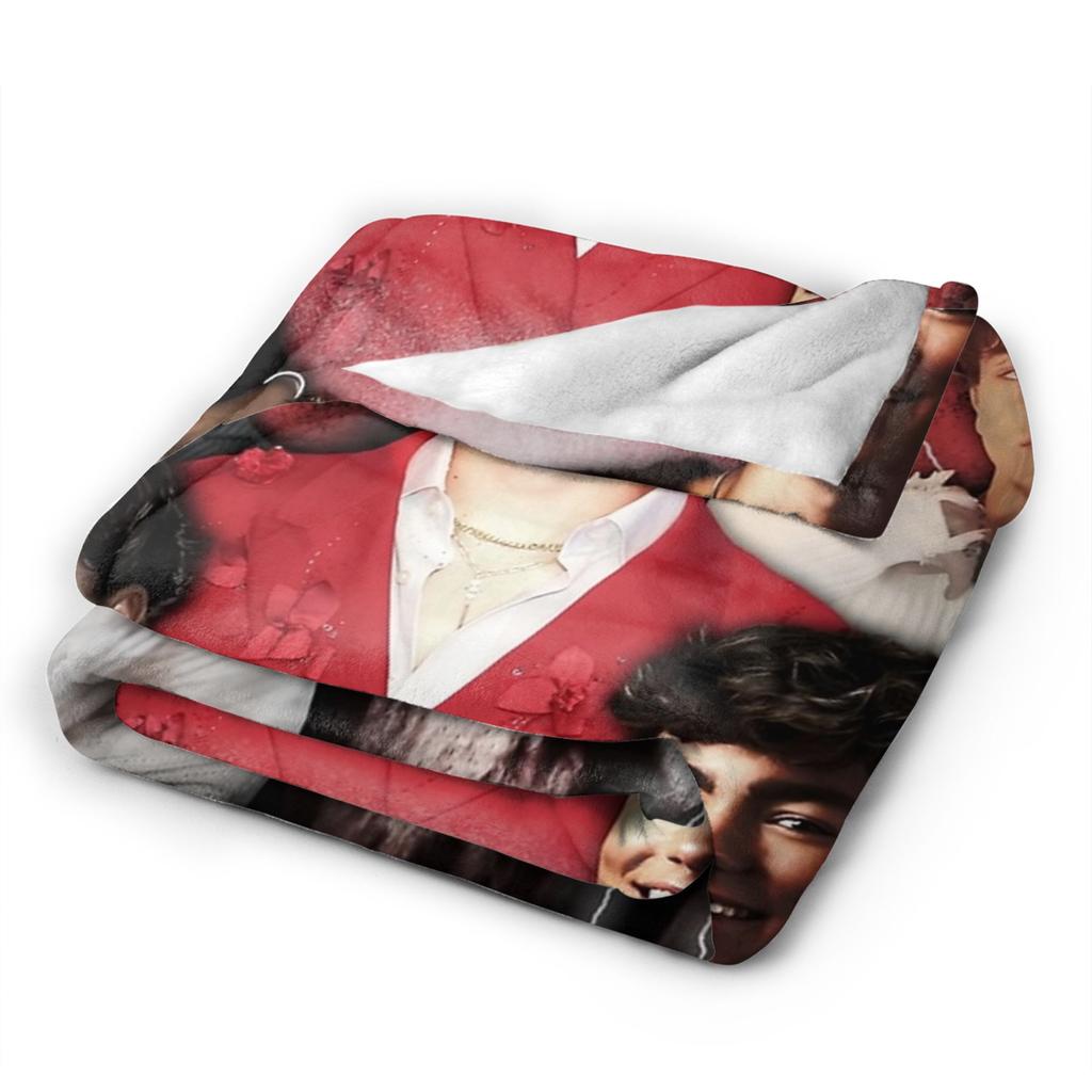 Zombies 4 Vintage Malachi Barton Blanket Flannel Lightweight Throw Blanket for Bedding Couch Bed Rug