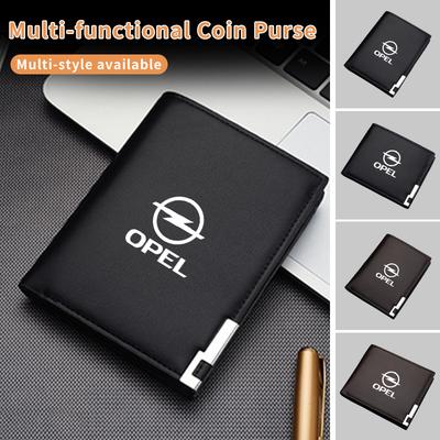 Car Driving Documents Purse ID Card Holder Wallet Case Card Holder For Corsa Astra Insignia Vectra Zafira Meriva Mokka