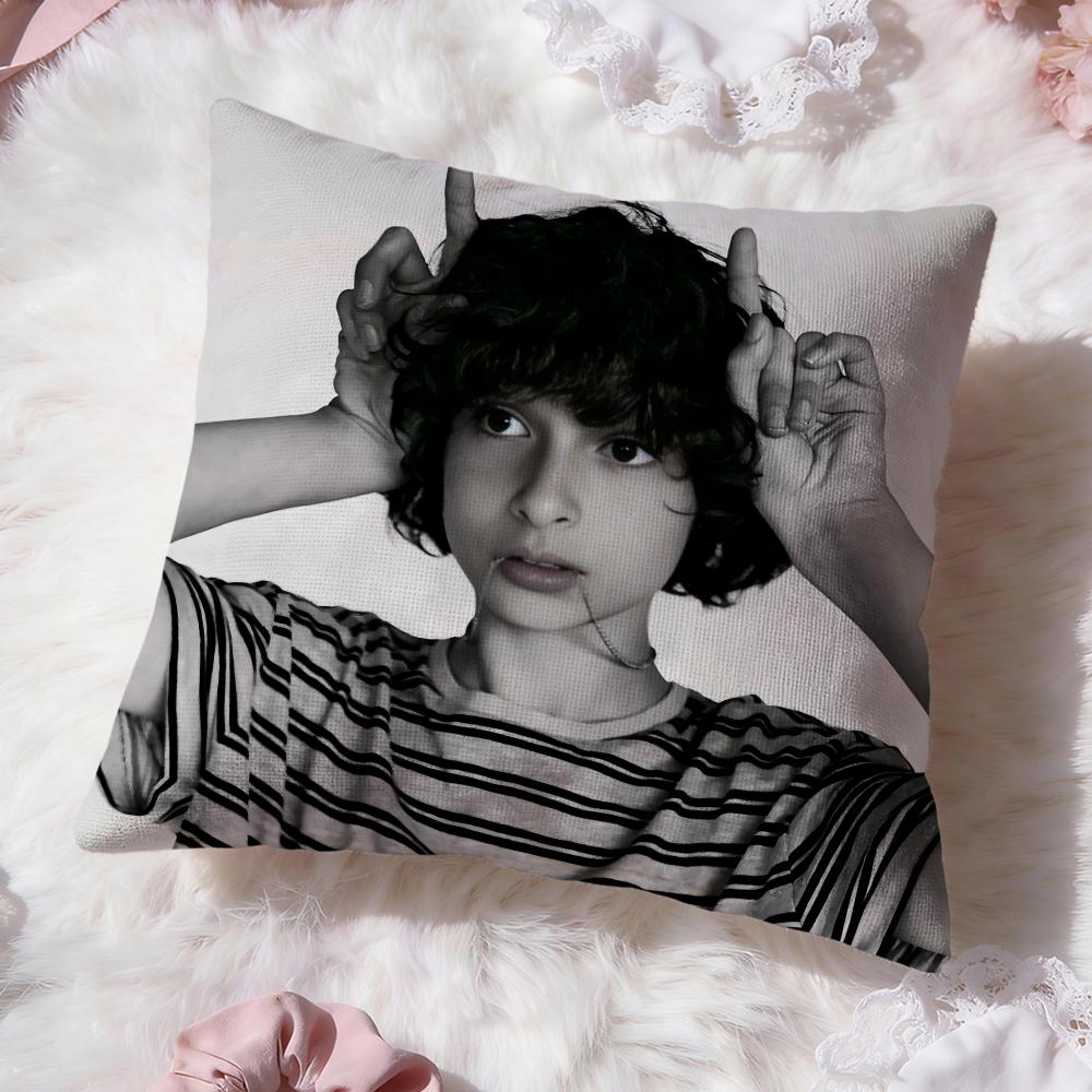 Vlastní povlak na polštář F-Finn WolfhardS Prémiové pohodlí Oboustranný povlak na polštář - Design Dva v jednom pro jakoukoli místnost a interiér auta