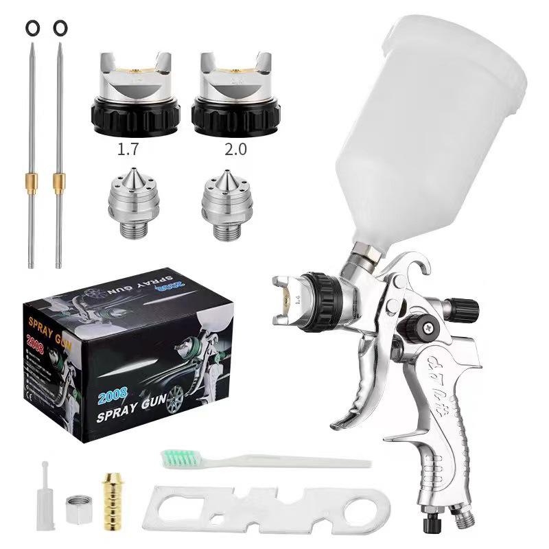 Pneumatic Spray GunAutomotive Sheet MetalHigh Atomization Spray GunUpper Pot Type Top Coat Gun1.4/1.7/2.0mm
