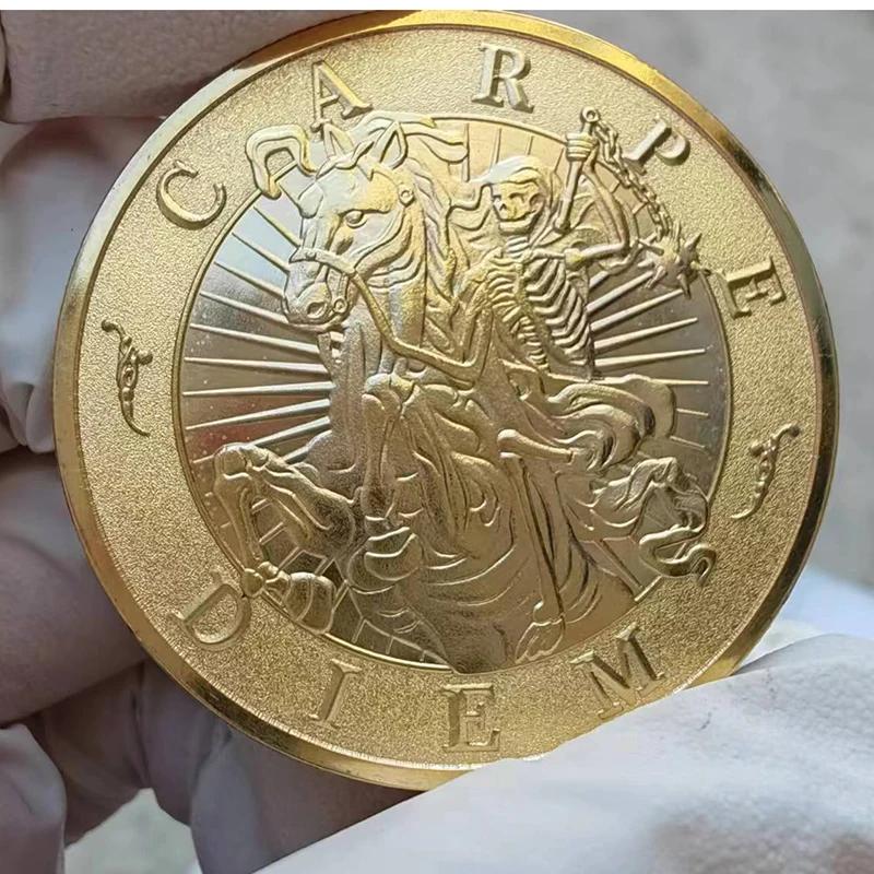 mori memento сувенирная монета вызов США HoboNickel коллекционная монета золотой