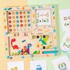 Toddler Educational Magnetic Wooden Maze with Letters and Numbers - Early Learning Toy
