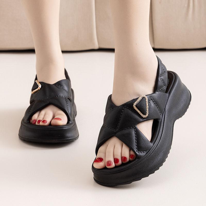

Sandals Women s Summer Outdoor Wear New Anti Slip Beach Shoes 39-40 хакі