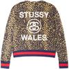 Stussy Collaborazione Wales Bonner Autunno/Inverno 25 Maglione Leopardo Maglione Unisex 317019