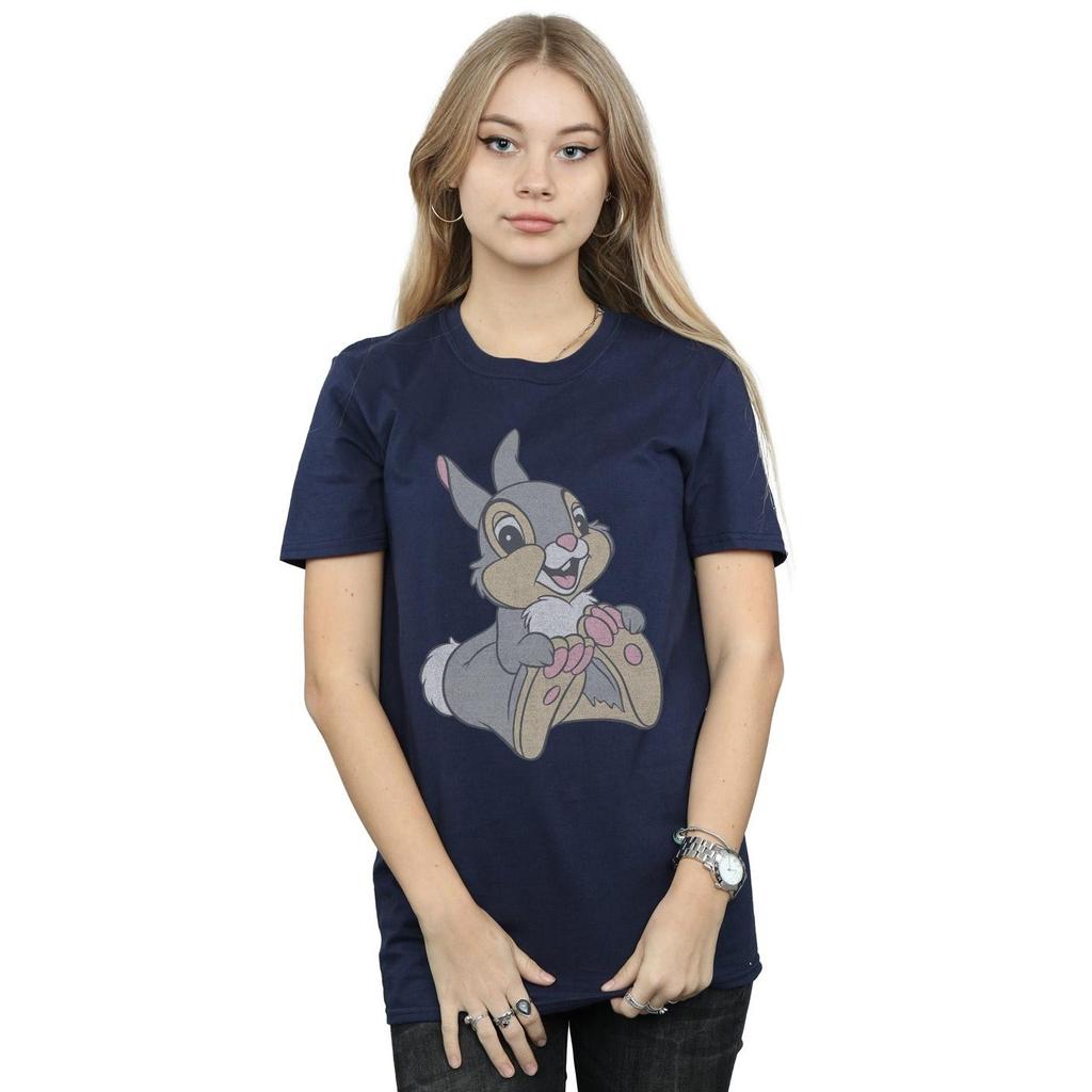 Bambi Womens/Ladies Classic Thumper Cotton Boyfriend T-Shirt