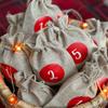 Advent Calendar Kit 24 Christmas Advent Calendar Bag Countdown To Christmas Home Fireplace Decoration Xmas Eve Stocking Present
