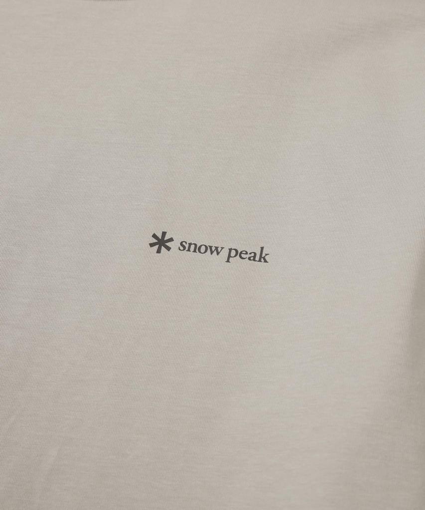 Snow Peak Clend Hybrid S/S T-Shirt GS-S26MMDTS56 T-shirt, Short Sleeve, Men's/Women's, OFF WHITE, M