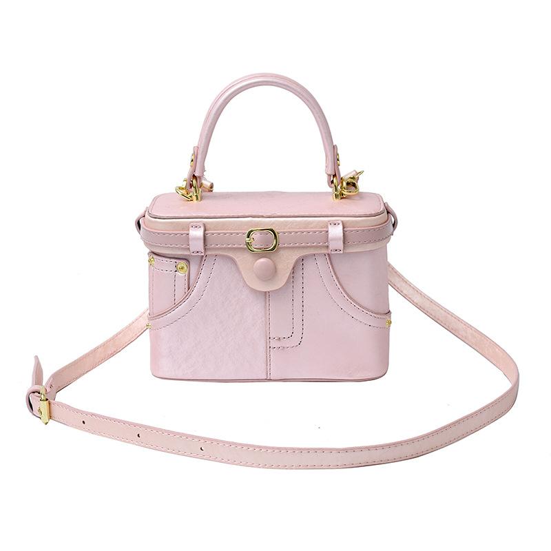 Bags Fashion Versatile Box Bag Autumn 2025 New Denim Shoulder Bag Women's Versatile Crossbody Cosmetic Bag