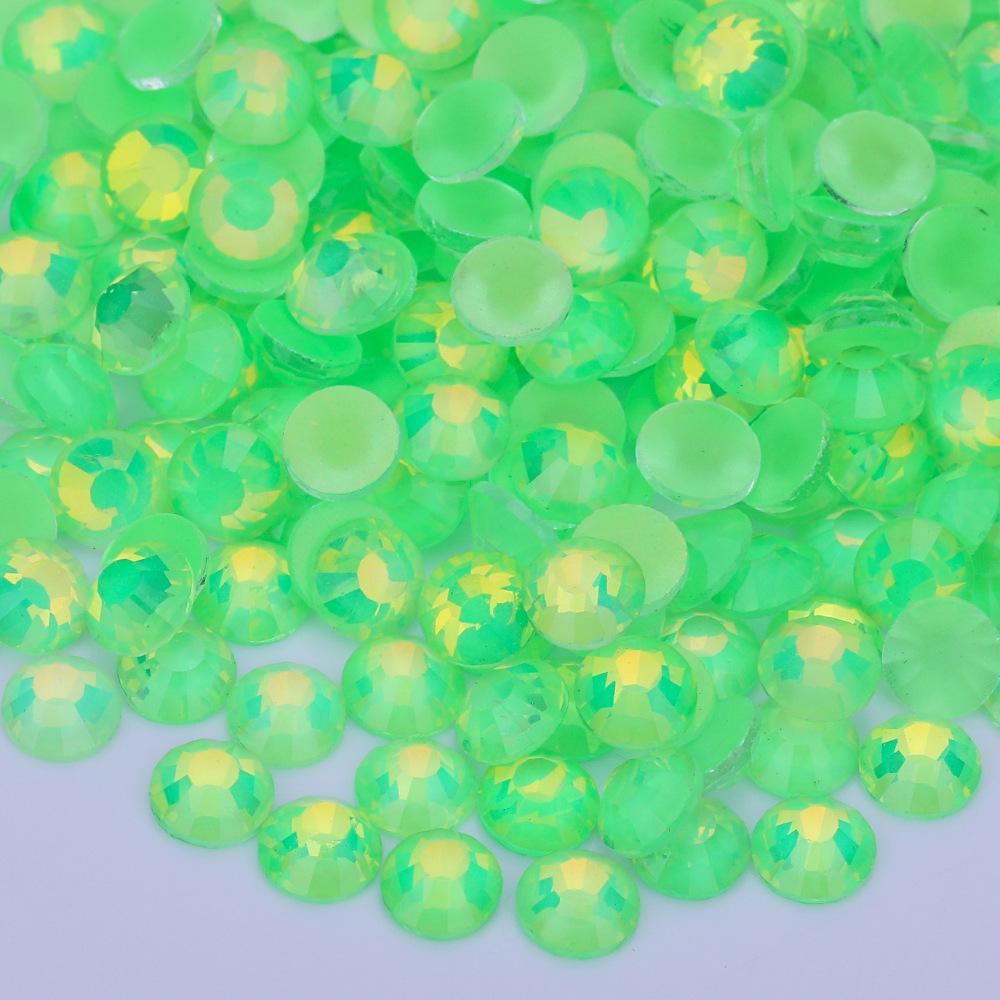 Weichen Y Fluorescent Protein Drill, Flat Bottom Drill Glass Rhinestone Neon Light Diy Luminous Nail Art Jewelry Nail Drill