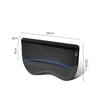 Multi-Function Suede Car Seat Side Storage Pocket Gap Filler Organizer Box Pu Leather Interior Modification Accessories Parts