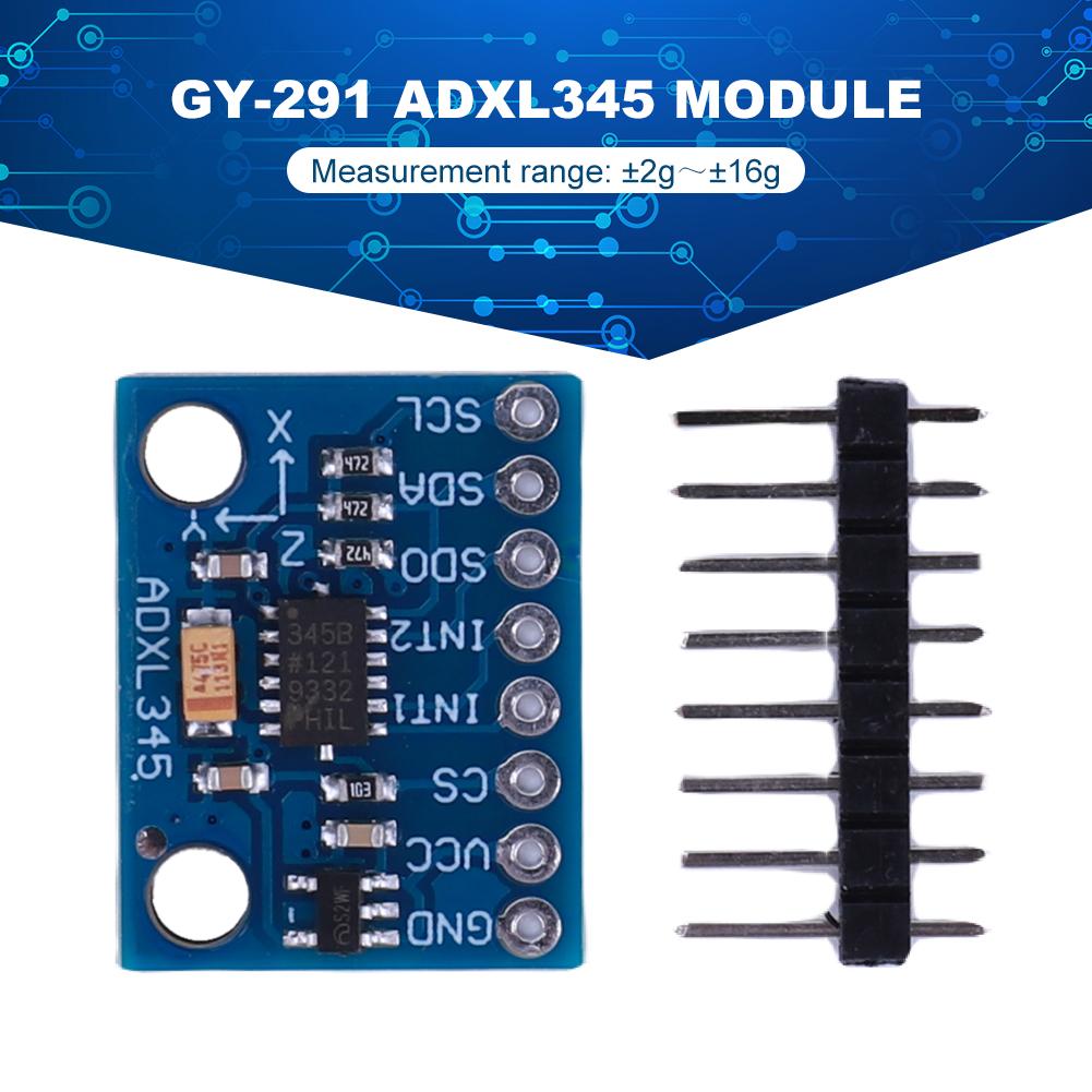 GY-291 ADXL345 digitální 3osý modul zrychlení gravitačního senzoru zrychlení deska senzoru gravitace náklonu pro Arduino